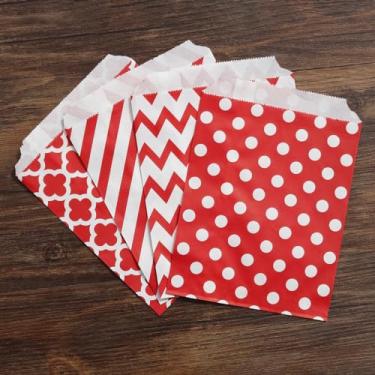 Imagem de Phefop Pequenos Sacos de Kraft de Qualidade Alimentar, Sacos Leves para Doces e Biscoitos, Portáteis para Entrega, Catering para Viagem, 20 Peças (#2)