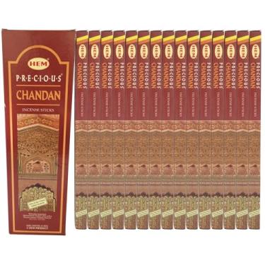 Imagem de Incenso Indiano Hem Precious Chandan Sândalo - Abre Caminhos 15 caixas