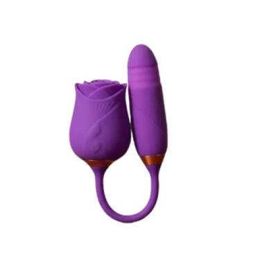 Imagem de Vibrador Clitoriano e Vai e Vem Língua Daisy (Roxo)