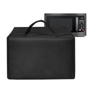 Imagem de Capa contra poeira para churrasqueira de forno de micro-ondas TOSHIBA EM131A5C-BS/EM131A5C-SS Fornos de microondas capa de proteção de nylon resistente ao calor para combo de fritadeira a ar de aço