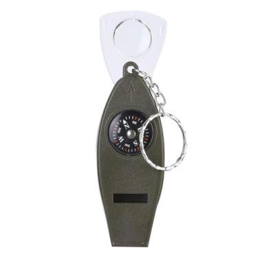 Imagem de Survival Whistle Alvinlite 4 em 1 multifuncional com bússola