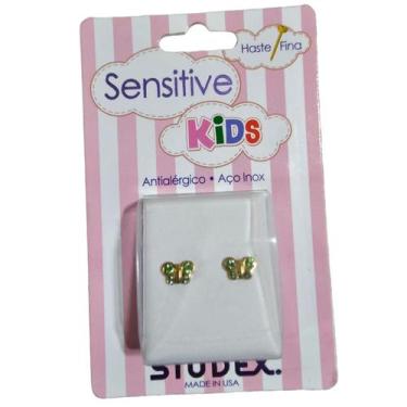 Imagem de Brinco Studex Sensitive Kids Aço Cirúrgico e Esterilizado Modelos