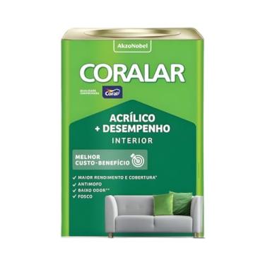 Imagem de Kit Tinta Coralar 18L Para Dias Nublados + Trincha Dupla 538 Em Material Sintético
