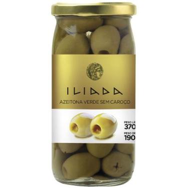 Imagem de Azeitona Verde Sem Caroço Iliada 370g