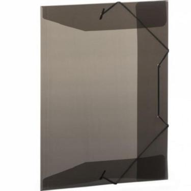 Imagem de Pasta Aba Elástico Basic Ofício Fumê Sem Dorso Plascony