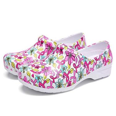 Imagem de Uni Printed Garden Clogs & Sapatos EVA Leves Antiderrapantes Pantufas de Enfermagem Mulheres ou Homens ls para Trabalho em Casa