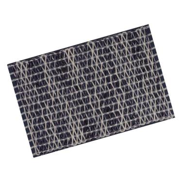 Imagem de Tapete Indiano Aryan Algodão 45 X 70 Cm Macio Premium Azul