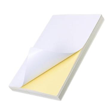 Imagem de UGPLM 100x Máscaras de Papel Multifuncionais para Artesanato, Baixa Aderência, 29cm x 21cm, para Carimbos e Matrizes de Corte, Pintura, Scrapbooking e