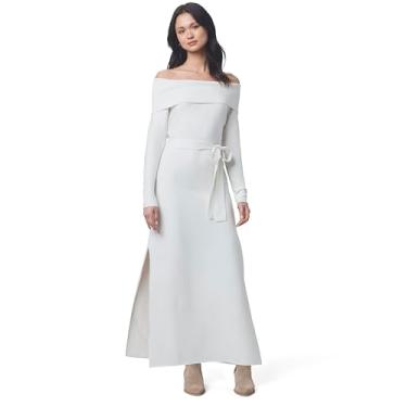 Imagem de Splendid Vestido feminino Splendid X @Cellajaneblog com ombros de fora, Neve, M