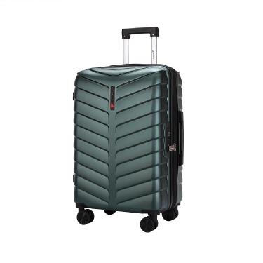 Imagem de Mala Travelux Titlis Pequena 10 Kg Verde - Expansível e Cadeado TSA