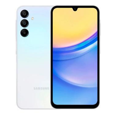 Imagem de Smartphone Samsung Galaxy A15 4G 256GB Tela de 6.5" Câmera Tripla 50MP + 5MP + 2MP Azul Claro
