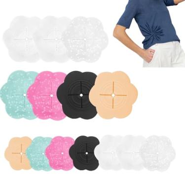 Imagem de 14 peças de clipes para roupas femininas, clipe ajustável para mudar o ajuste de roupas, adequado para saias, camisetas e blusas.