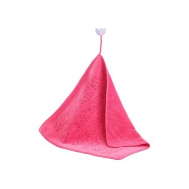 Imagem de 1 pacote de toalhas de banho fofas com estampa de coelho ultra macio absorvente microfibra toalhas de banho de rosto de mão para crianças (rosa)