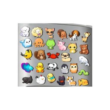 Imagem de íMãS De Geladeira AdoráVeis — Adesivos Decorativos De 5 Cm, Decalques MagnéTicos Para Embelezar Cozinhas, Geladeiras E Quartos(20,VOU INFORMAR PELO CHAT)