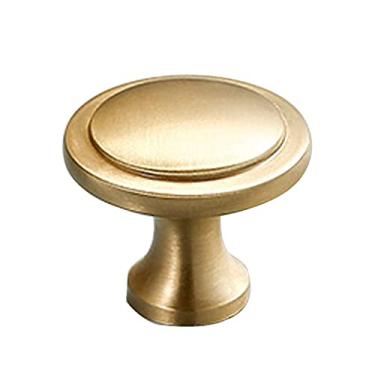 Imagem de BABULE Puxadores de armário puxadores de barra em T cobre puro moderno curvo puxador de barra puxador de armário maçaneta de porta de armário cozinha banheiro/furo único