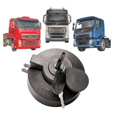 Imagem de Tampa De Combustível Vedada Tanque Plástico Volvo Caminhões [f103]