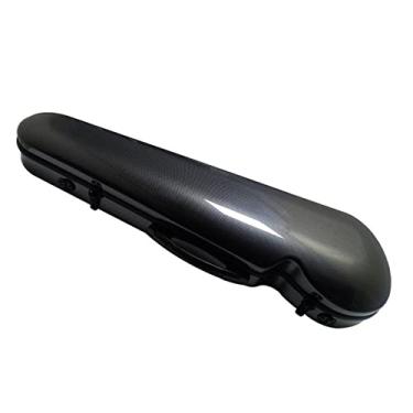 Imagem de Estojo De Violino De Fibra De Carbono Tamanho 4/4 Mochila Estojo Rígido De Violino Leve À Prova D'água Com Higrômetro Tamanho Completo Estojo de Violino (Color : 01)
