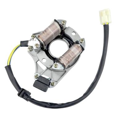 Imagem de 2 bobinas 4 fios de ignição Full Wave Stator Magneto para 50cc 70cc 90cc 110cc 125cc Electric Start Dirt Pit Bike Go Kart ATV 4 Wheeler Quad