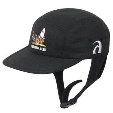 Imagem de Boné Para Surf California Beer Surf Alive Black-Unissex