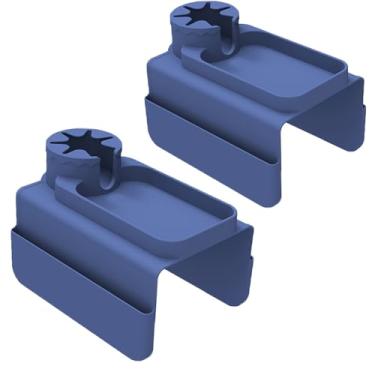 Imagem de Suporte de copo de braço de sofá, suporte de sofá com bolsos laterais, bandeja de suporte de copo de sofá de silicone, adequado para armazenar controles remotos, lanches, telefones celulares, presente