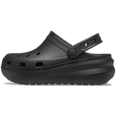 Imagem de Crocs Tamanco infantil unissex Cutie Crush, Preto, 1 Little Kid