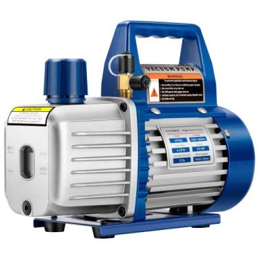 Imagem de Bomba de vácuo VIVOHOME 110V 1/3 HP 4 CFM para óleo HVAC 330ml