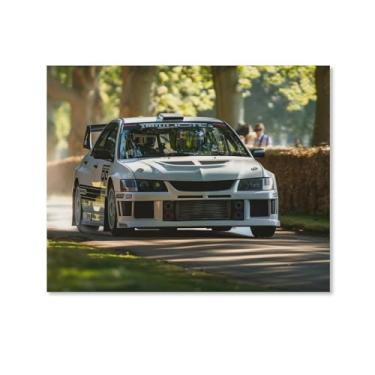 Imagem de HouLaiZhe Lancer Jdm carro esporte carro esportes cartazes lona parede estética sala decoração de parede impressões galeria sala decoração de parede para quarto sala de estar escritório 08 x 10