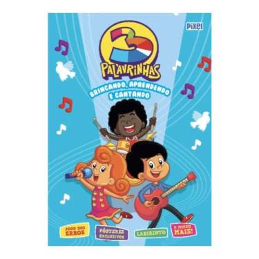 Imagem de Livrão - 3 PALAVRINHAS: Brincando, Apren. e Cantando - Pixel