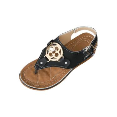 Imagem de Sandálias de praia com salto plataforma design boca de peixe chinelos femininos verão casual, Preto, 38