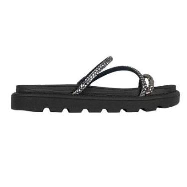 Imagem de Sandália Papete Vizzano Flat Form Três Tiras Metal-Feminino