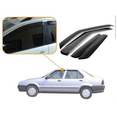 Imagem de Calha De Chuva Ecoflex Renault 19 1988 A 1998 4 Portas