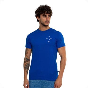 Imagem de Camiseta Clássica Cruzeiro Oficial Sintética-Masculino