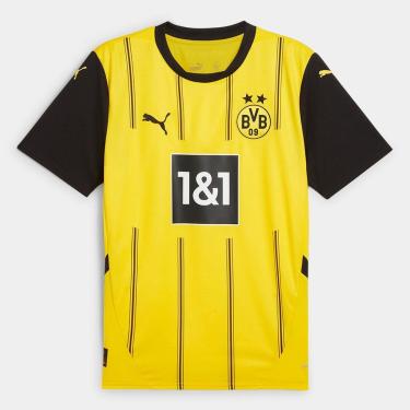 Imagem de Camisa Borussia Dortmund Home 24/25 s/nº Torcedor Puma Masculina-Masculino