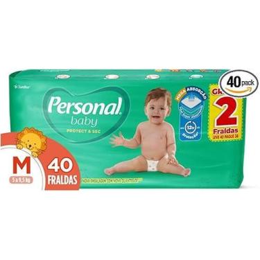 Imagem de Fralda Infantil Personal baby M com 40 unidades