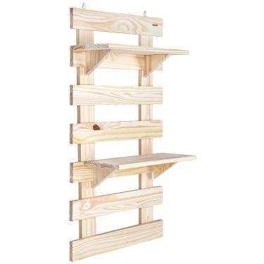 Imagem de Painel Floreira Tramontina 56x100cm Vertical em Madeira Maciça com Duas Prateleiras 91150111