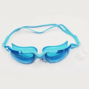 Imagem de Óculos de Natação Silicone e protetor de ouvido C41010-Unissex