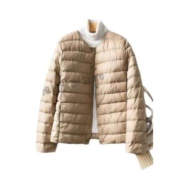 Imagem de Jaqueta De Pluma De Pato Ultralight Para Mulheres, Casaco Acolchoado Q