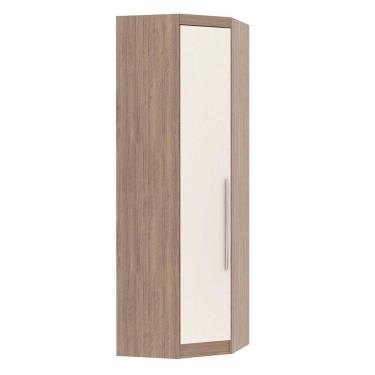 Imagem de Guarda Roupa 70Cm Canto Oblíquo 1 Porta 3 Prateleiras Master Luciane Móveis