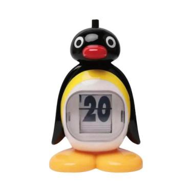 Imagem de Calendário Retro De Pinguim, Boneco De Animal Fofo, Ornamento De Mesa,