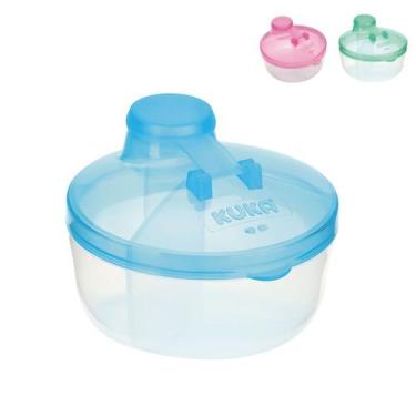 Imagem de Pote para Leite em Pó e Fórmula com 3 Divisórias Tampa com Abertura Ku