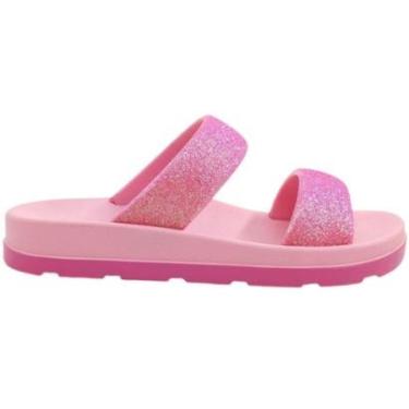 Imagem de Tamanco Infantil Zaxy Papete Glitter Conforto Feminino-Feminino