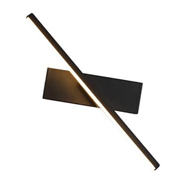 Imagem de Stgfyxgs Lâmpada de Parede LED Moderna 6W Iluminação Sala de Estar Quarto Lâmpada Escada 220V Preto, Luz de três cores preta