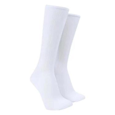 Imagem de Meião Topper Dominator Masculino - Branco-Feminino