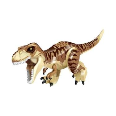 Imagem de Conjunto De Blocos De Montar De Dinossauro Tyrannosaurus I-Rex Brutal 