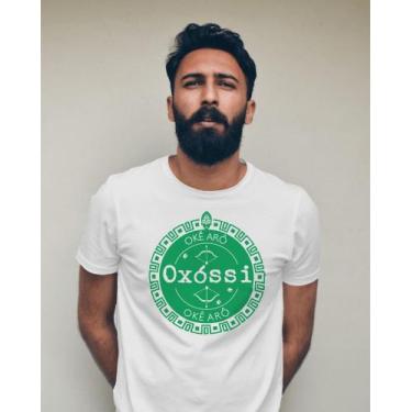 Imagem de Camiseta Oxóssi - Algodão - Saravando Acessórios Religiosos, M