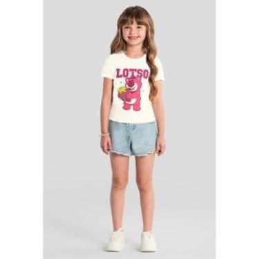 Imagem de Blusa infantil menina do Lotso com brilho Brandili-Feminino