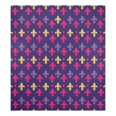 Imagem de Blueangle Capa magnética de lava-louças padrão Mardi Gras, decoração da capa frontal da máquina de lavar louça, adesivos de eletrodomésticos, adesivos de eletrodomésticos, adesivo magnético decorativo