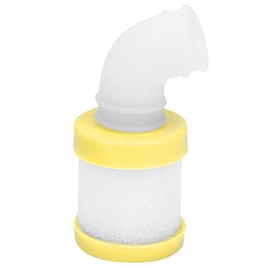 Imagem de Mini peças sobressalentes do limpador de filtro de ar do motor universal adequadas para carro HSP 1/8 94087 94762 RC Alto desempenho Durável Leve Fácil de instalar Plástico Preto (Amarela)