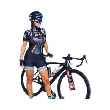 Imagem de Macacão De Ciclismo Feminino De Verão Com Manga Curta GEL20D KAFITT, A