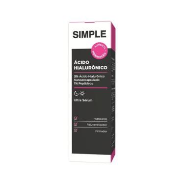 Imagem de Ultra Sérum Simple Ácido Hialurônico 30ml - Simple Organic